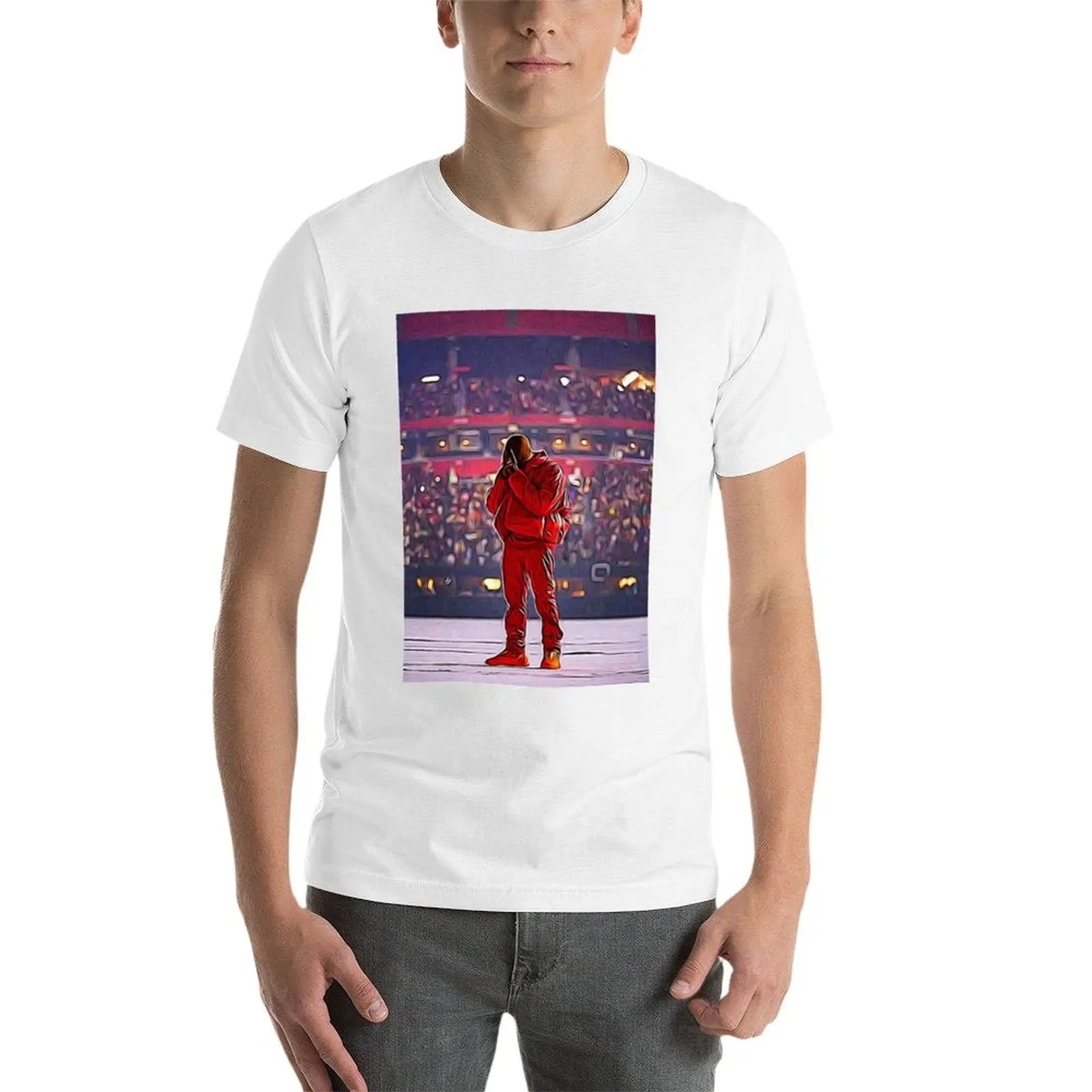 Kanye West Donda Premiere T-Shirt luxury designer korean fashion cotton graphic tees custom t-shirts Men's t shirts