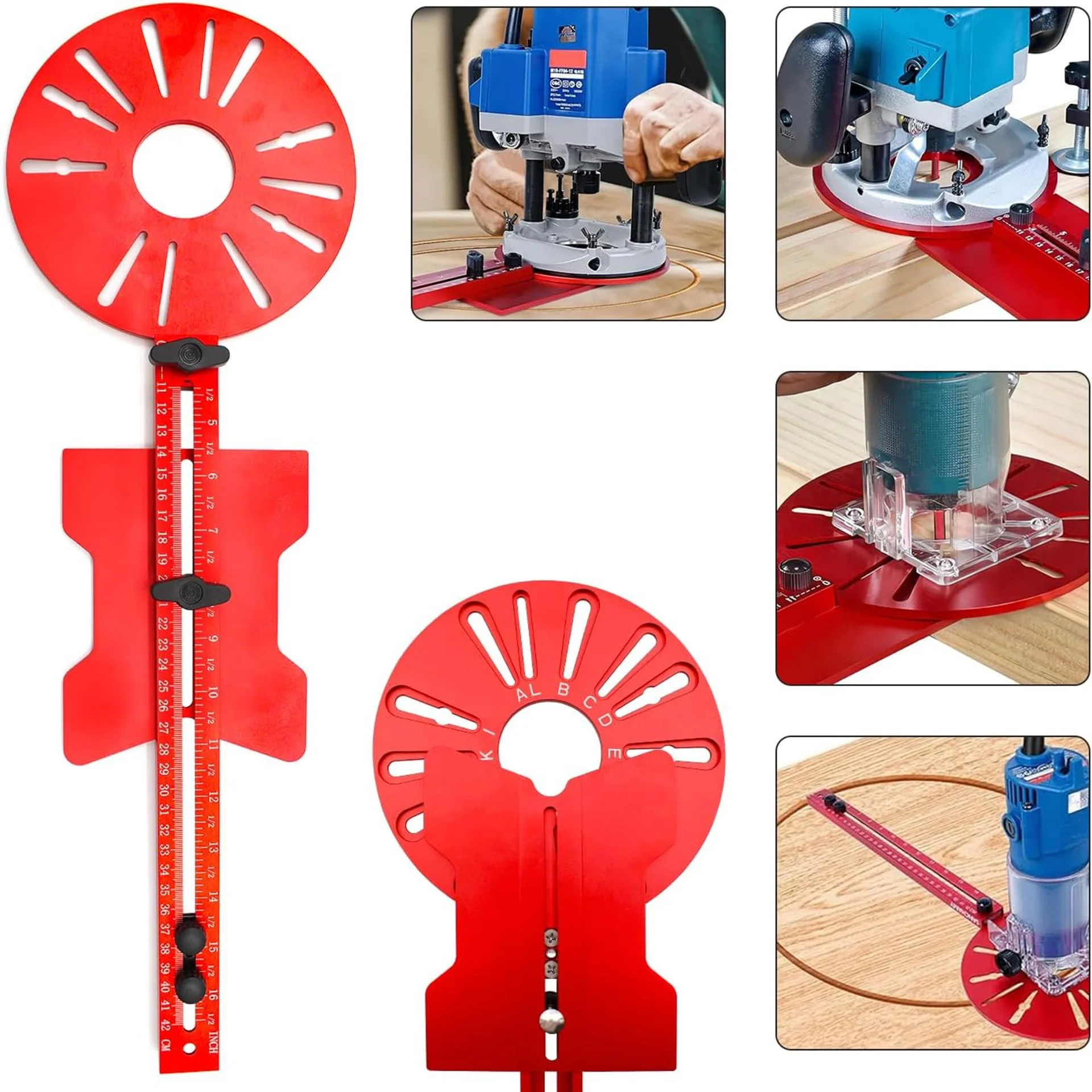 

Woodworking trimming machine Engraving machine Universal trimming machine Bracket auxiliary circular hole opener Support multi-s