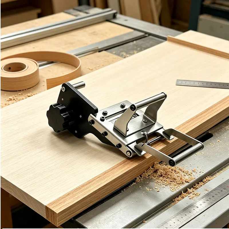 New Edge Banding Cutter Woodworking Curved/Straight Dual Purpose Quick Edge Banding Trimmer Carpentry PVC Edge Band Cutting Tool