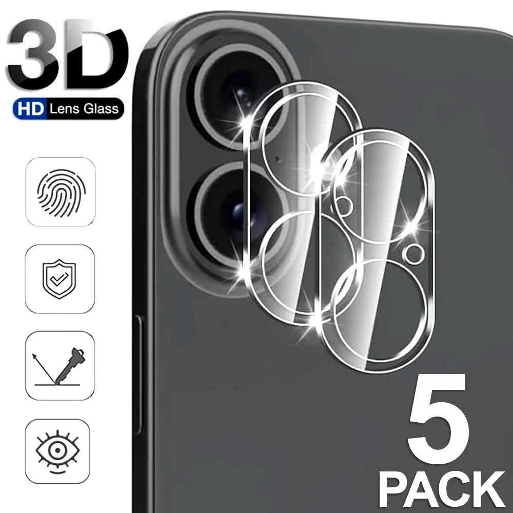 Tempered Glass Camera Lens Protector for iPhone