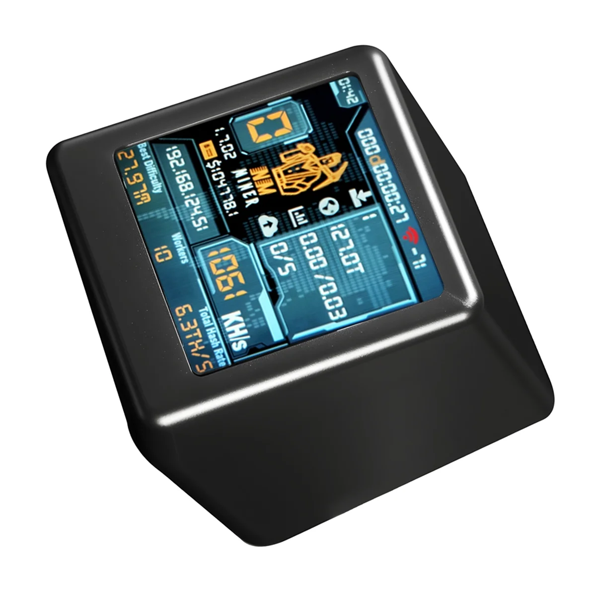 

[В наличии] NM TV NMMiner Smart TV 1060KH/S Хешрейт Nerdminer V2 ESP32 BTC SOLO Lottery Miner и умный подарок Домашние настольные часы Bl