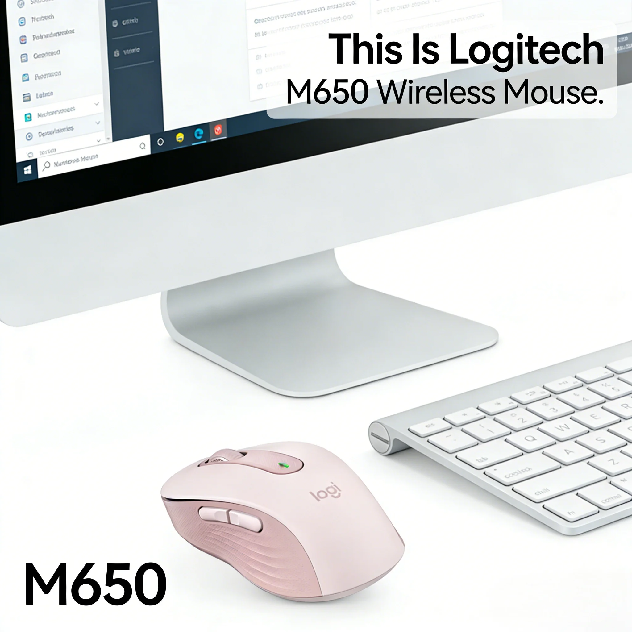 

M650/M650L Wireless Mouse, Dual Connect Multi-Platform Fit