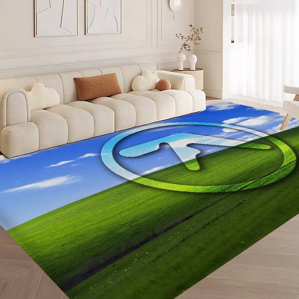 DJ A-Aphex T-Twins Bathroom Mat Anti-slip Absorb Water Long Strip Cushion Bedroon Mat Welcome Doormat