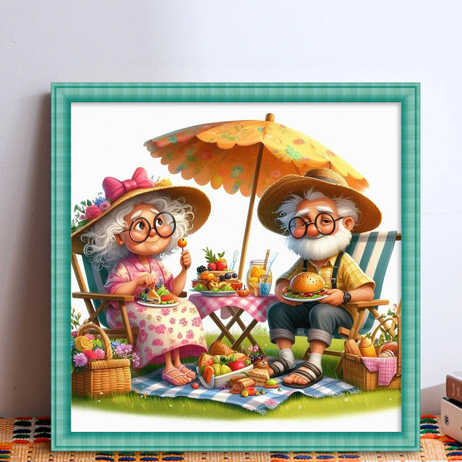 Embroidery Kit - مجموعات تطريز بالغرزة المتقاطعة مطبوعة مسبقًا