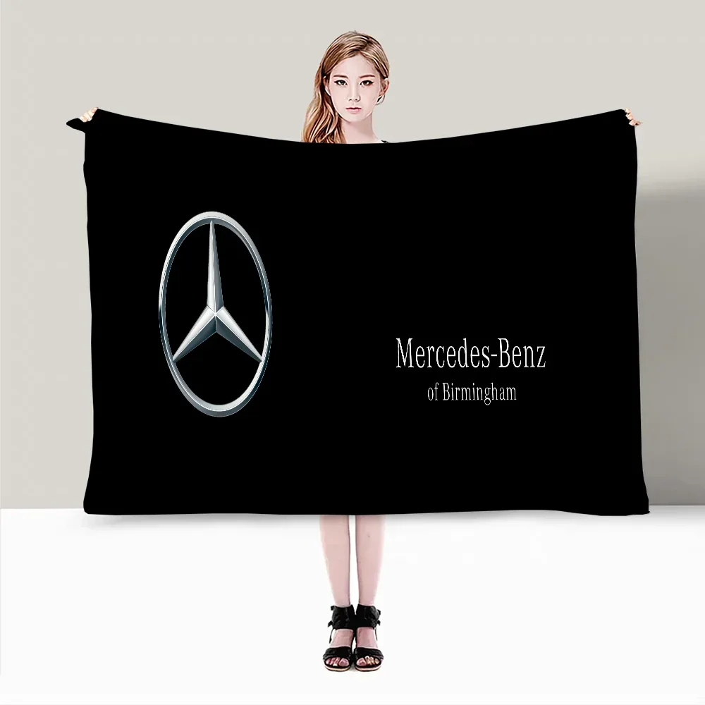 Mercedes Benz Throw Blankets & Throws Summer Blanket Sofa Blankets for Baby Bedspread on the Bed Anime Bedspreads Double Custom