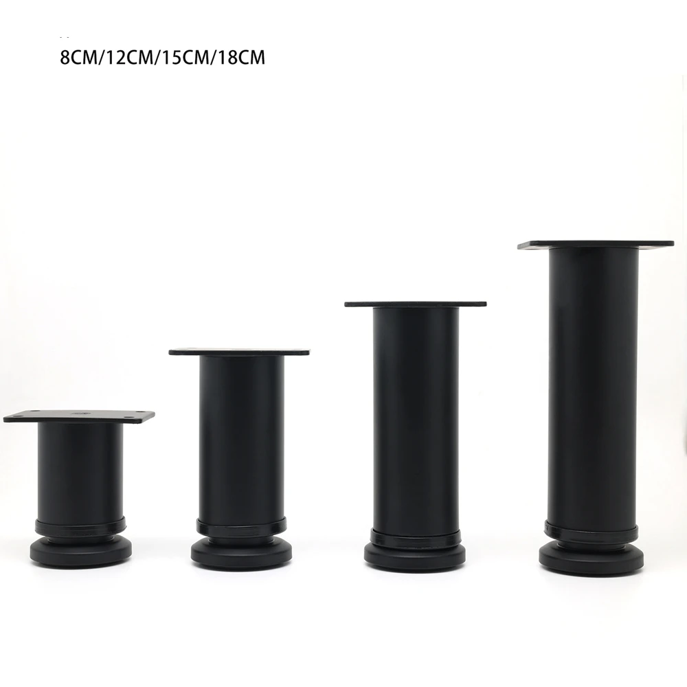 4-個調節可能な厚みのあるキャビネットサポート脚コーヒーテーブルフットサポートフレームテレビキャビネット伸縮ベッド脚家具部品