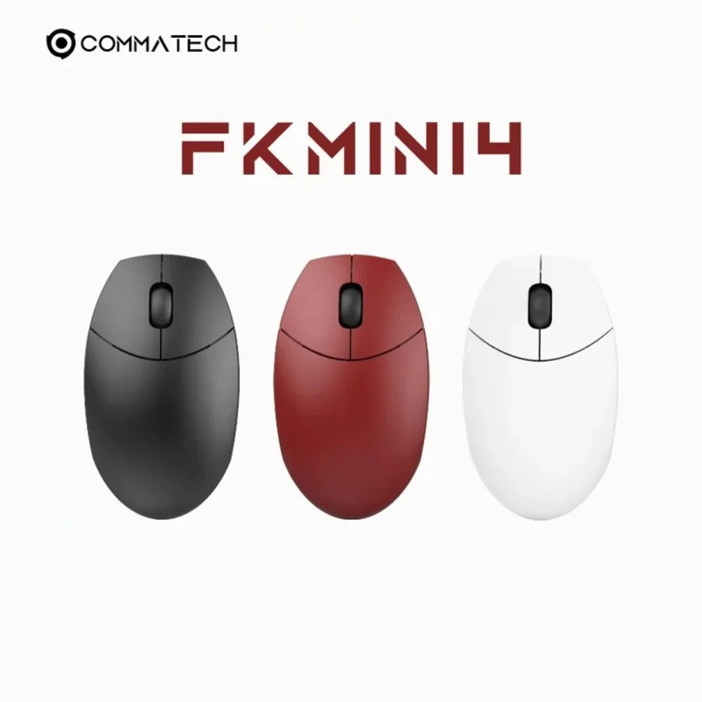 

FKMINI4 Wireless Mouse Tri-mode Bluetooth Gamer Mouse Custom Lightweight Low Latency E-Sports PC Gaming Accessories PAW3395 Gift