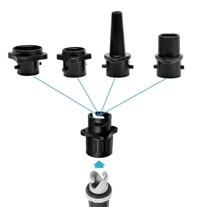 Universal Inflation Nozzle Air Pump Conversion Head for SUP Board Kayak Tent Air Bed Inflatable Accessories
