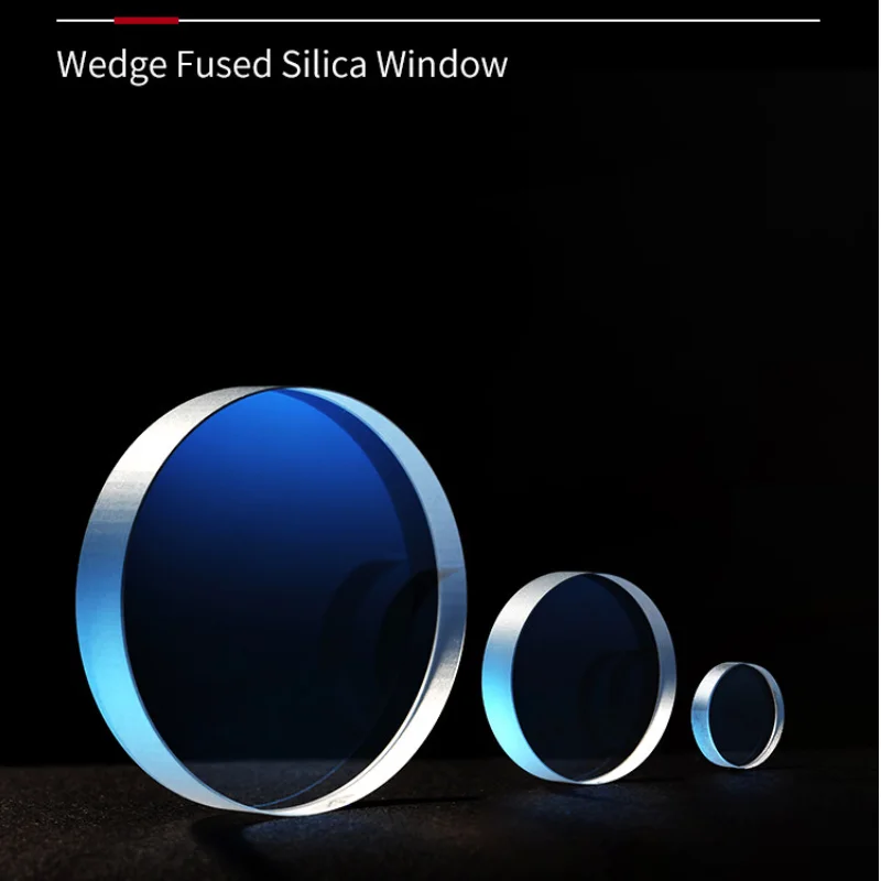 Jgs1 Uv Fused Silica High-Precision Wedge Window Short Infrared Swir Antireflection Coating Wavelength 900-1700Nm