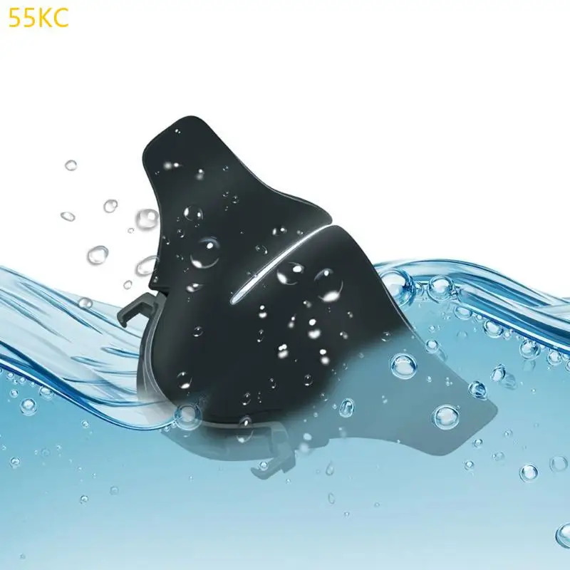 55KC Convenient Nose Shield Comfortable Nose Shade Silicone Blocker for MetaQuest 3