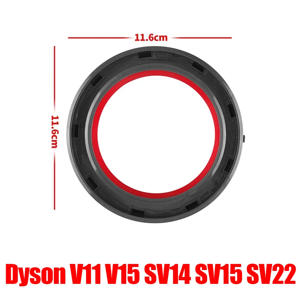 Dust Bin Base Lid Top Sealing Ring For Dyson V10 V11 V12 Vacuum Cleaner Bottom Bucket Cap Dust Collector Box Cover Seal Clamp