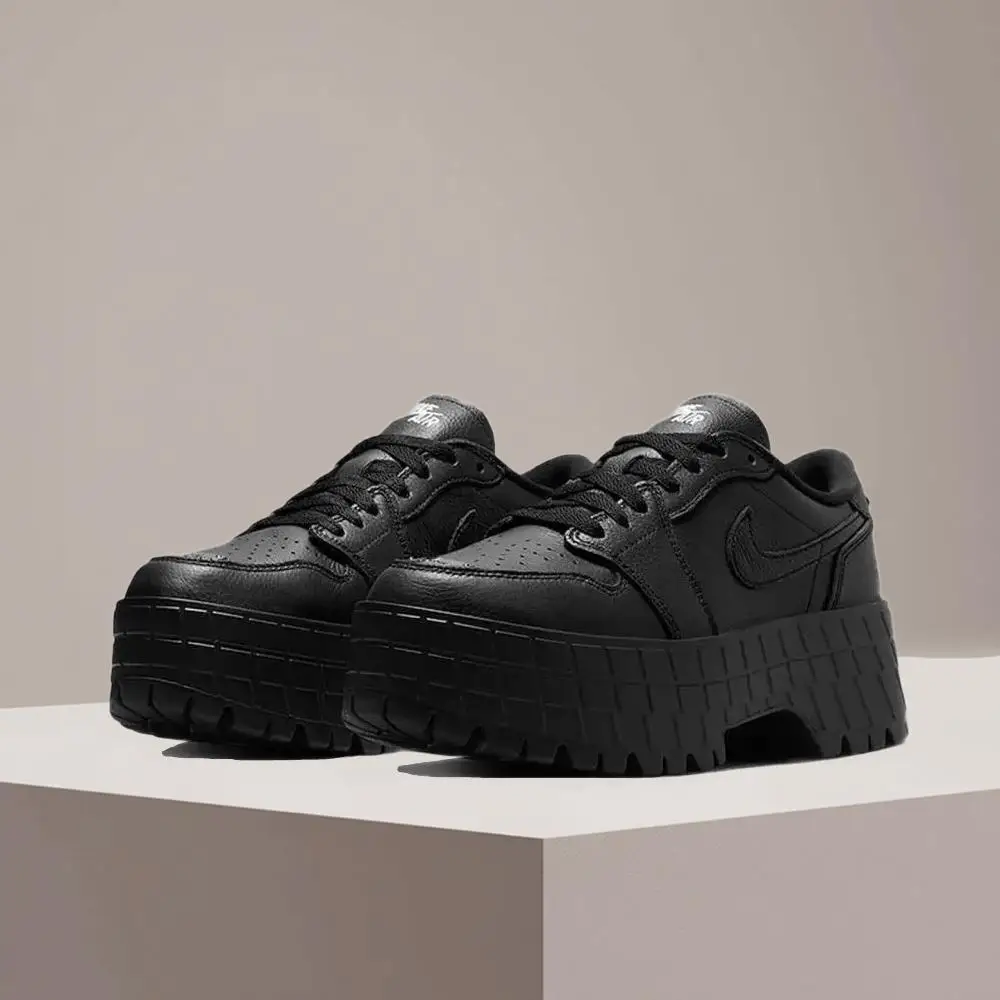 

Женские дышащие, стильные и универсальные кроссовки Nike AJ1 Jordan: удобные, нескользящие, прочные низкие кроссовки на плоской подошве HF3184-001