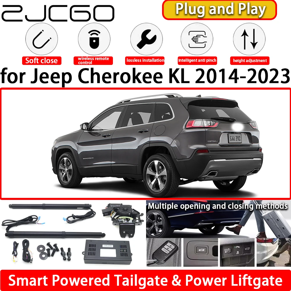 

for Jeep Cherokee KL 2014-2023 OEM Automatic Electric Powered Tailgate Power Liftgate Tail Gate Lift Kit System Plug & Play
