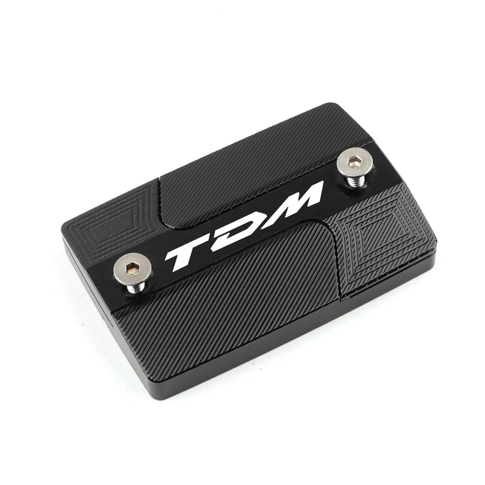 For YAMAHA TDM 900 850 TDM900 TDM850 2004-2022 Moto Accessories CNC Front Rear Cylinder Cover Guard Brake Fluid Reservoir Cap 3