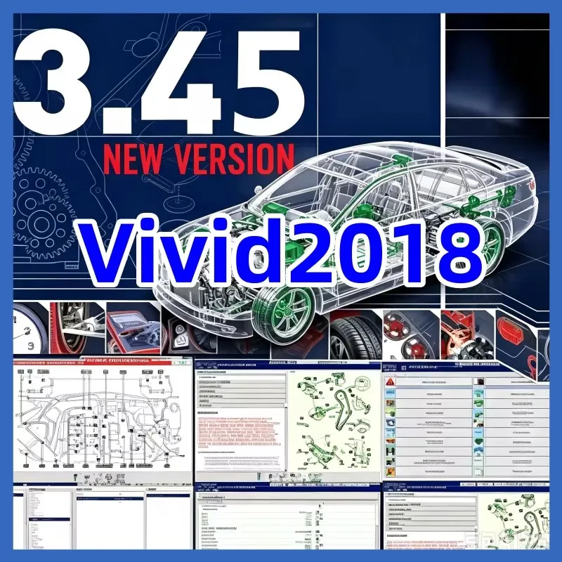 Auto Repair Workshop Tool Vivid Workshop 2018 Atris-Technik plus Autodata 3.45, Comprehensive Europe Automotive Maintenance Soft