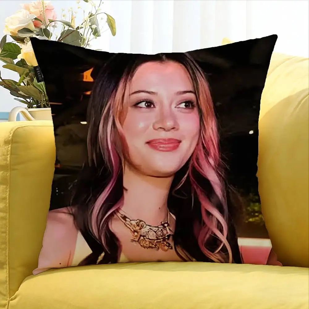 K-KATSEYE M-Megan Various Sizes Square Pillow Case For Car Home Bedchamber Decor 6