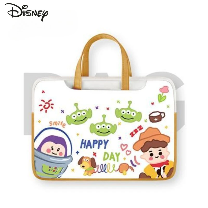 

Disney 2026 New Ladies Computer Bag Fashionable High Quality Tablet Storage Bag Versatile Business Travel Portable Storage Bag