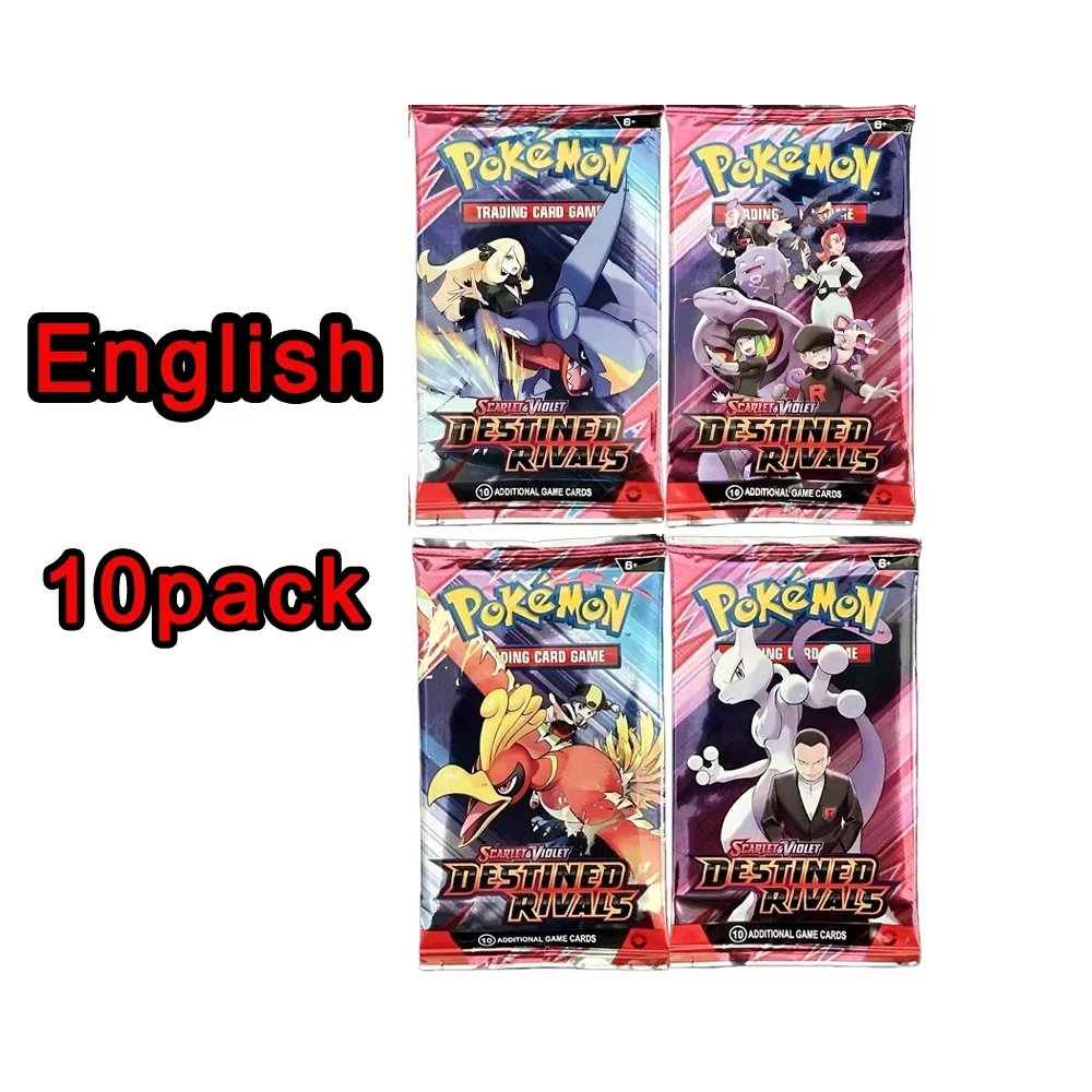 .10pack TCG: Scarlet Violet 151 PHANTASMAL FLAMES Surging Sparks Evoving skies Flames Booster Box Cards