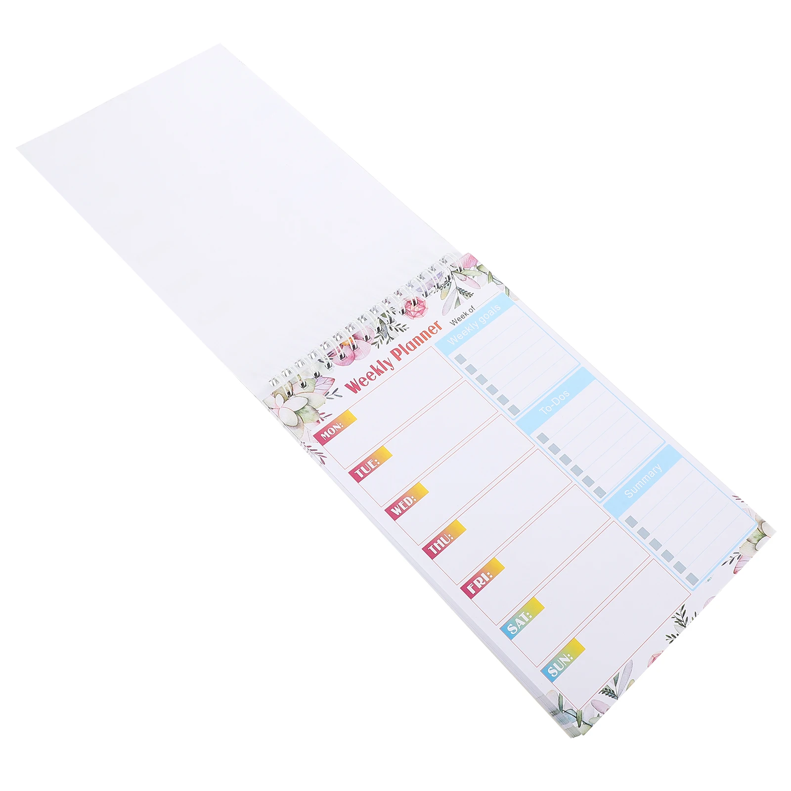 

Spiral Memo Pad Planner Notepad Thick Paper Undated Design Daily Desk To Do List Schedule Pads Storage Carry Gifts