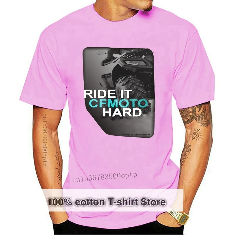 Fashion Men's Ride It Cfmoto Hard Graphic T Shirt Classic Tops Tee