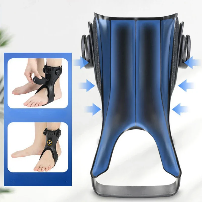

Drop Foot Brace Orthosis Drop Foot Ankle Support with Comfortable Adjustable Buckle for Hemiplegia Stroke Shoes Walking
