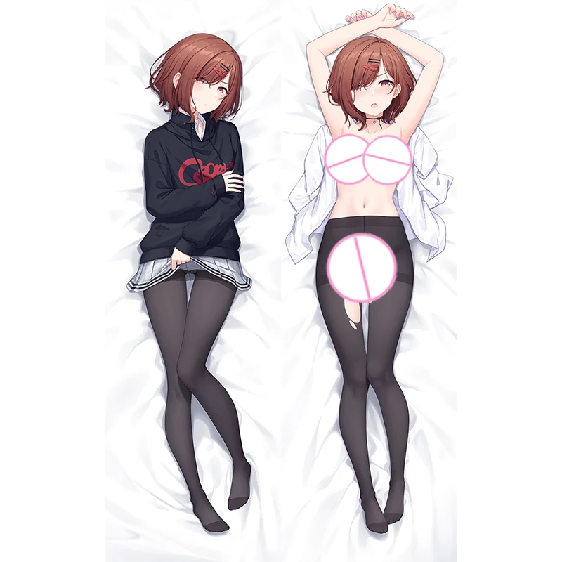 Dakimakura Anime Pillow Cover Higuchi Madoka Double Sided Print Life-size Body Decoration