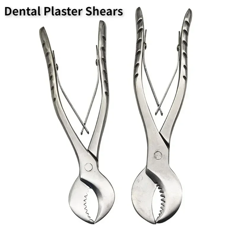 Dental Plaster Shears Scissiors Stainless Steel Forceps Dressing Surgical Gadgets Special Casting Durable Large Medical Lab Tool