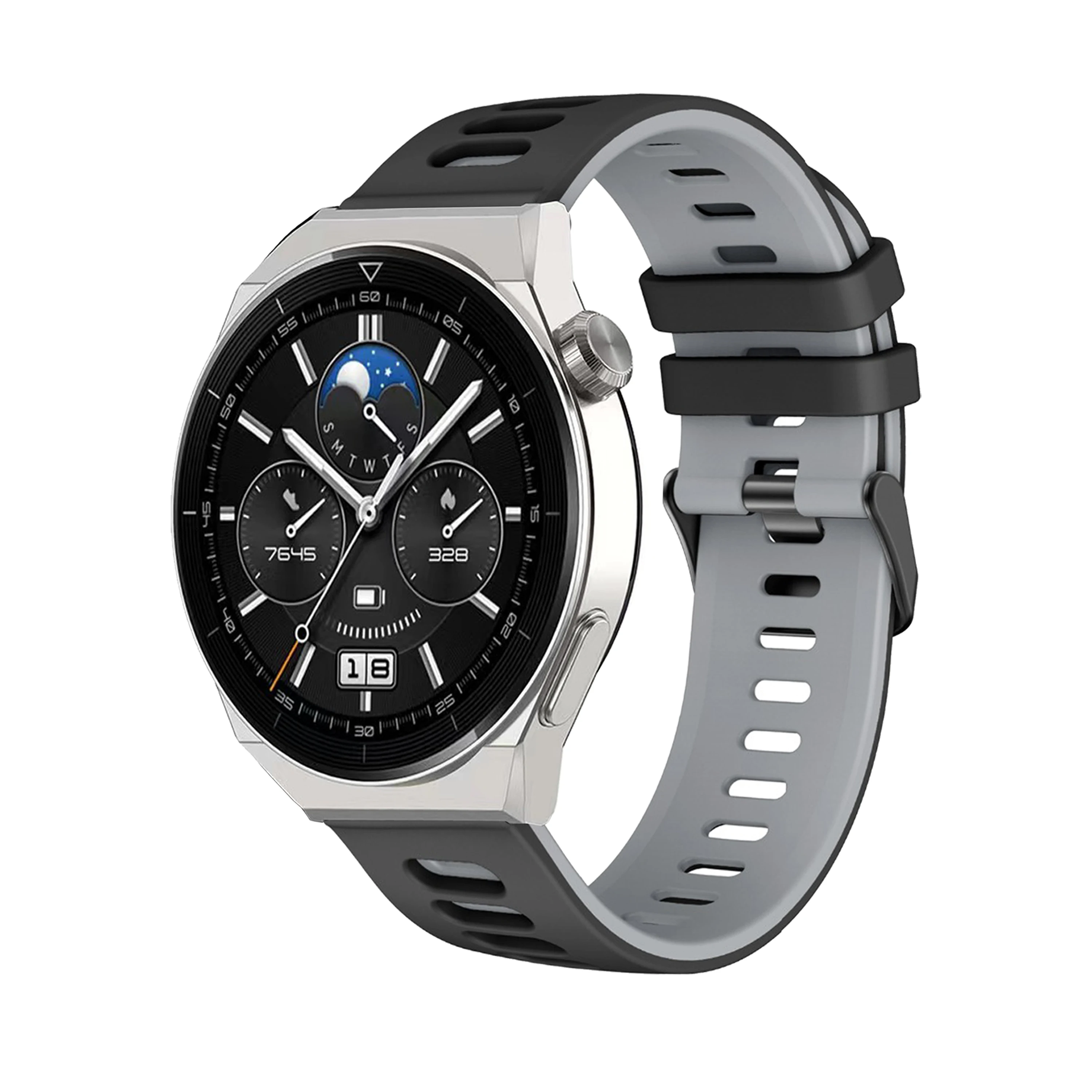 Ремешок силиконовый для samsung galaxy watch 3 4 5 40/42/44 мм, мягкий браслет для samsung GT GT2 GT3 Pro 42 43 46 мм