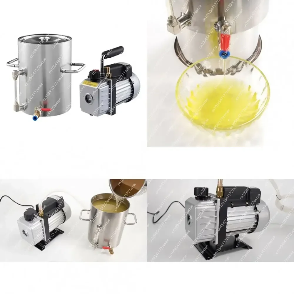 Mini Stainless Steel Household Vacuum Edible Flaxseed Soybean Sesame Sunflower Seed Walnut Coconut Olive Oil Filter Machine