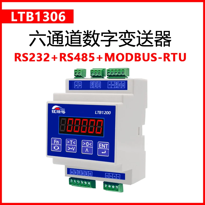 Intelligent 6-channel Digital Transmitter, 8-channel Collector Sensor, RS485/TCP/CAN Communication Button, Regal LTS