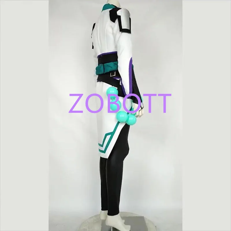 Traje de Cosplay de salvia Valorant para mujer, zapatos con peluca, traje de Carnaval de Halloween, botas de traje de fiesta de lujo, talla personalizada