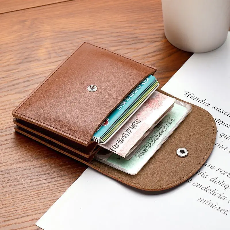 Scalable Accordion Style Card Holder - Slim Organizer for Credit/ID/Business Cards (RFID Blocking & Money Pocket),Men & Women