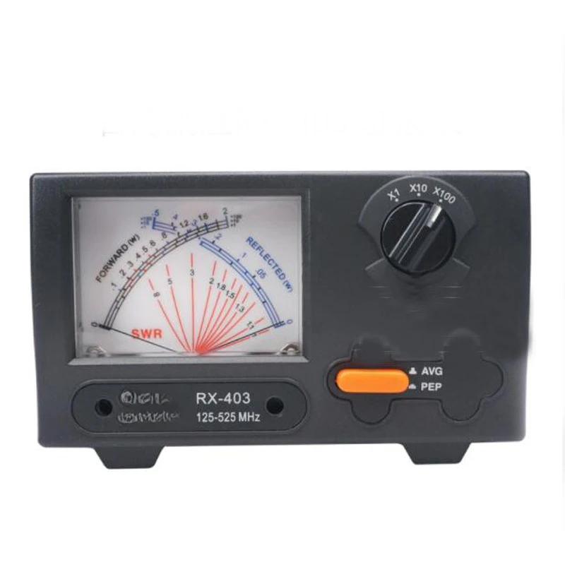 Original  RX-403 125-525MHZ 200W Car Radio Short Wave UV Standing Wave Meter SWR Digital Power Meter RX403 Made in Taiwan