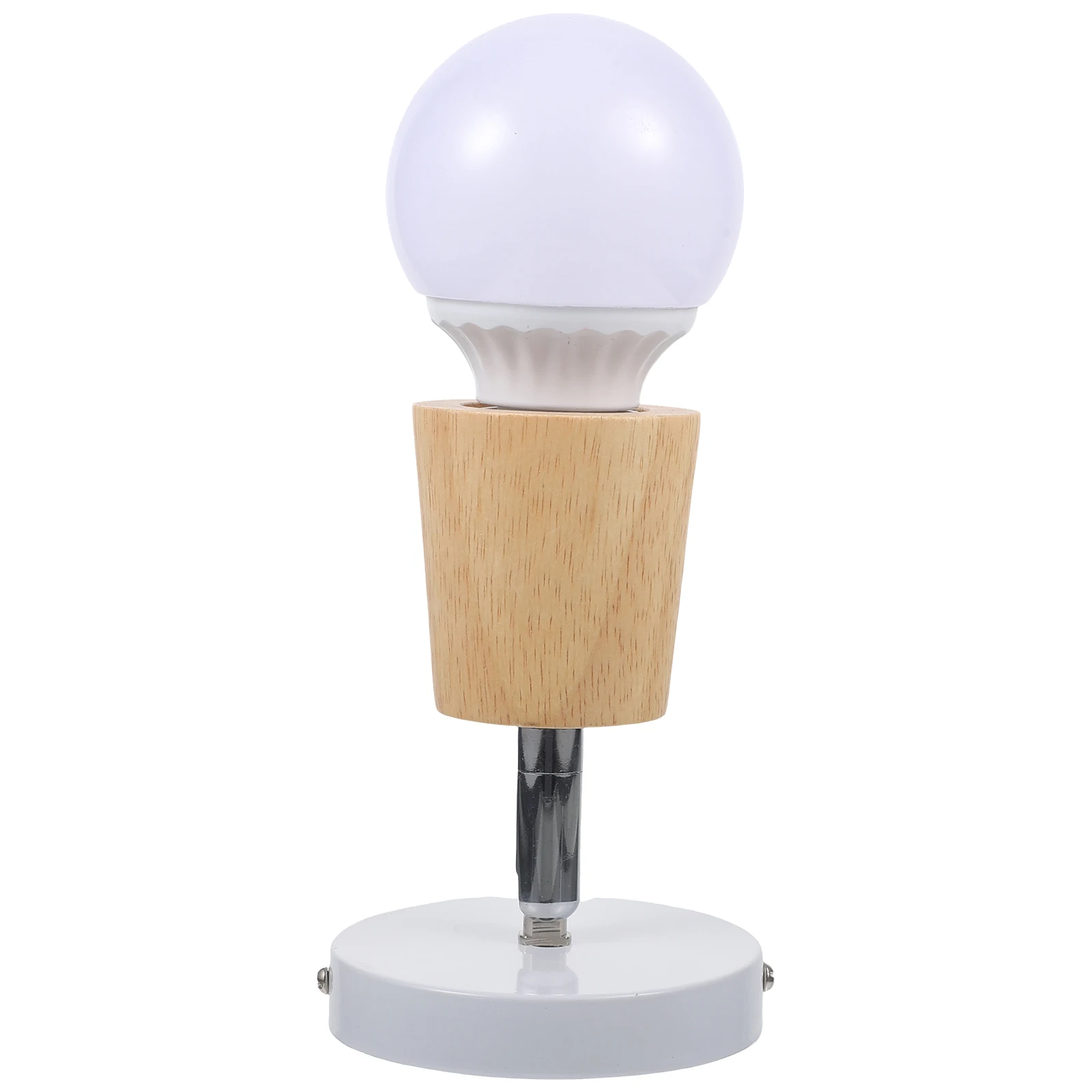 

Copper Wall Lamp Nordic Ceiling Light Spotlights Bedroom Living Room Wooden Lampshades Led Chips Low Power High Brightness