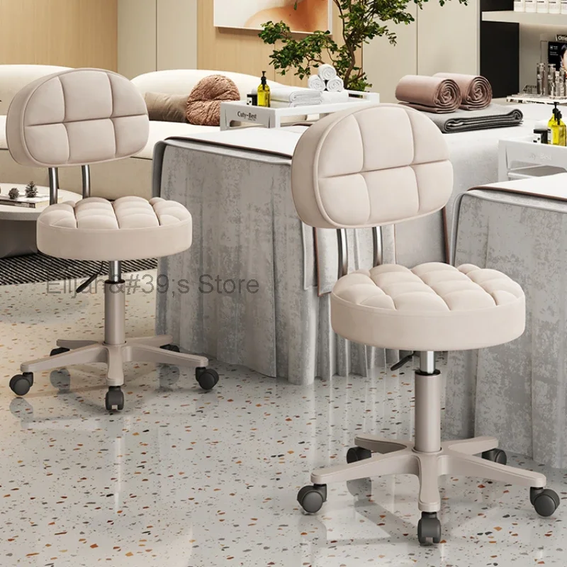 

Вращающийся парикмахерский стул SR50SF, современный роскошный стул для шампуня и парикмахера, эргономичная мебель для салона