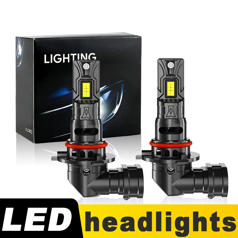 

2PCS CANbus 9005 9006 LED Headlight Bulb 12V Hi/Lo Beam Power Super Bright Plug & Play For Nissan Armada 2005-2010 2006 2007