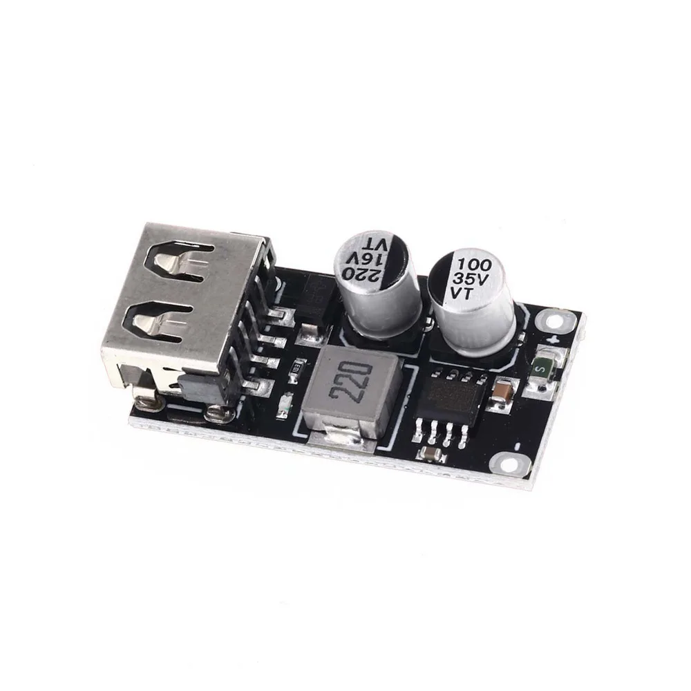 Fast Charging Step Down Module QC3.0 QC2.0 USB DC-DC Buck Converter 6-32V to 5V 24W Quick Charger Circuit Board 3-12V Adjustable