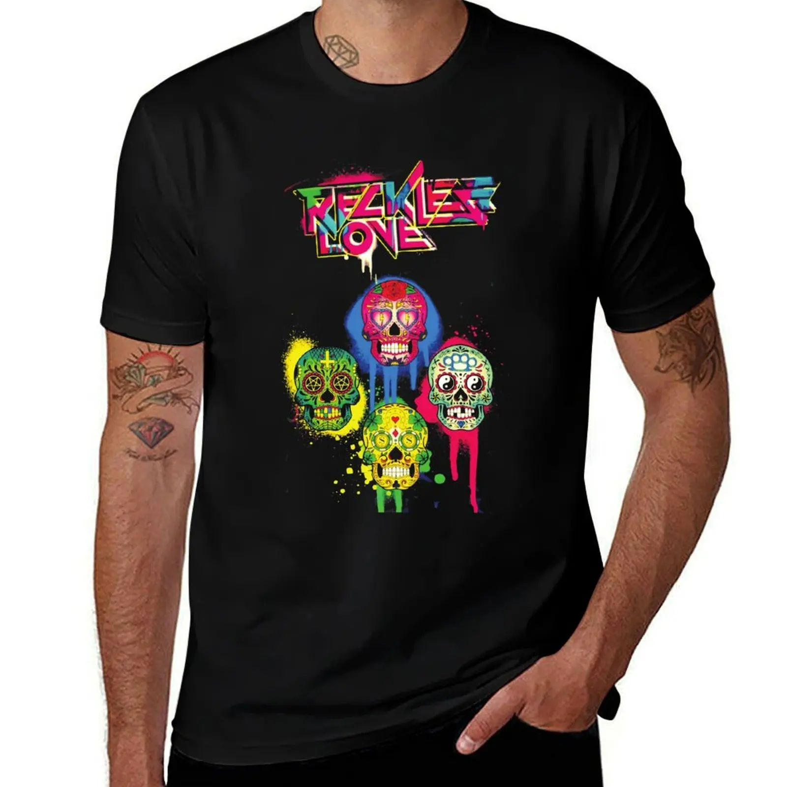 

Reckless Love Album T-Shirt shirts graphic tee anime plus size tops graphic t shirt vintage men clothing
