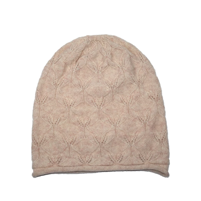 Winter Hat Women Wool Knit Beanie Slouchy Big Size Thin Soft Accessory For Autumn Cold Weather Skiing Sports Outdoor Holiday