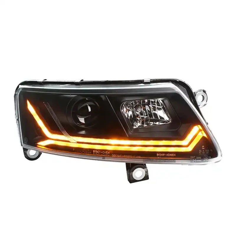 New Condition For Audi A6L 2005-2012 LED Headlights And Daytime Running Lights 12V Car Head Light Modification