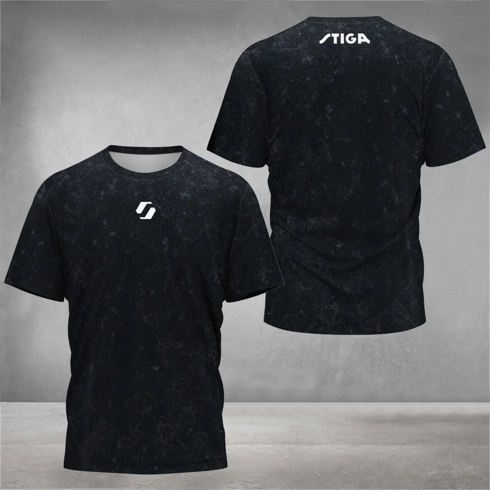 Modisches Herren-T-Shirt für den Sommer, Wettkampf- und Trainings-T-Shirt mit Buchstaben-Aufdruck, bequemes und atmungsaktives Rundhals-T-Shirt für den Freizeit- und Sportbereich im Freien – Detail 9