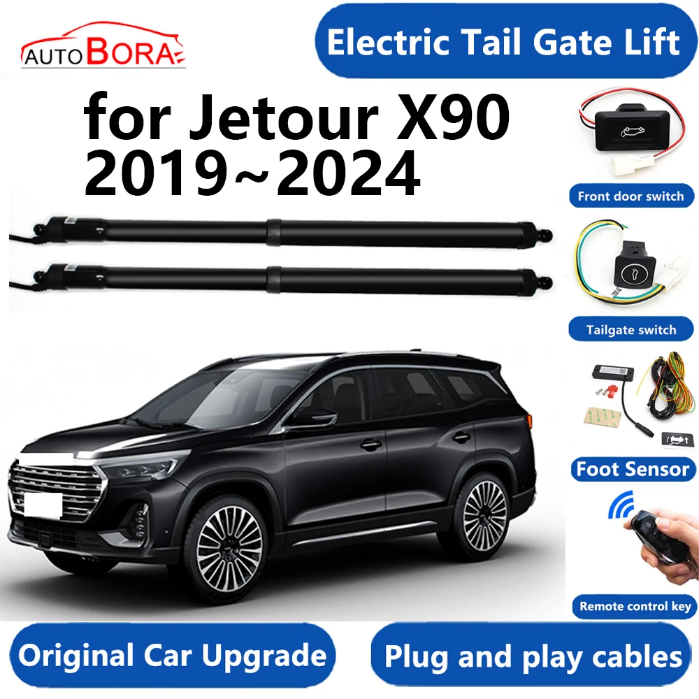 

AutoBora Car Electric Tail Gate Lift System Power Liftgate Kit Auto Automatic Tailgate Opener for Jetour X90 2019~2024