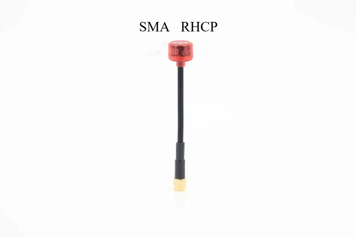 Antena Rush Cherry 5,8G SMA MMCX UFL RHCP adaptador de conector de antena de carreras de largo alcance para Dron de carreras de cuadricóptero FPV