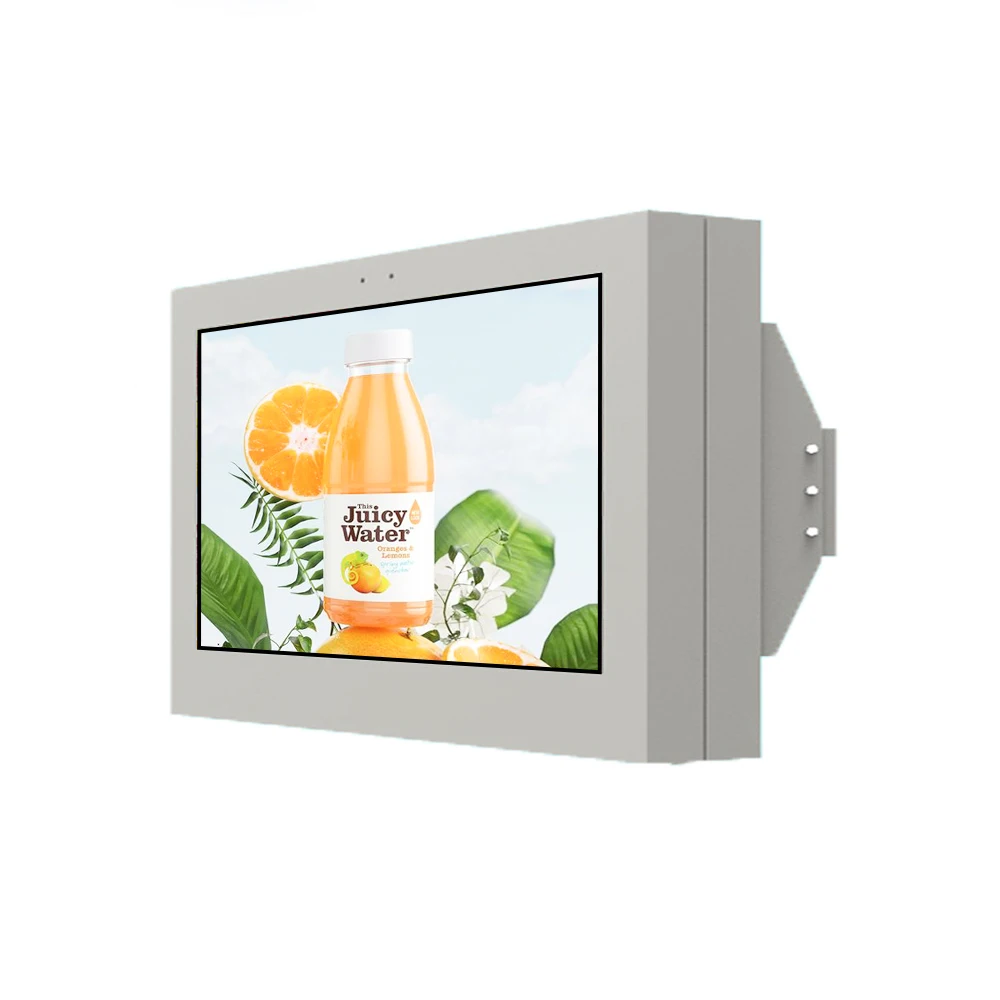 

32 Inch 2500 Nits Outdoor Lcd IP65 Waterproof Display Antifog Android OS Smart Touch Screen Wall Mounted Digital Signage