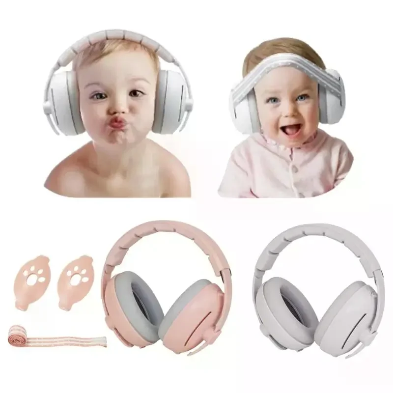

New Baby Ear Protection for Babies and Toddlers Noise Reduction Earmuffs Baby Headphones Against Hearing Damage Improves Sleep