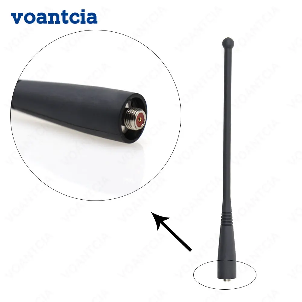 Antena VHF 136-174MHz para Motorola Radio HT1000 GP900 MT2000 MTX8000 XTS 2500, antena de Radios bidireccionales de 17,5 cm