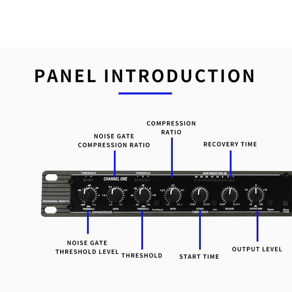 Gax-266サウンドシステム機器、djオーディオ、プロフェッショナル精密最大化器、デュアルチャネルコンプレッサー制限、266xlスピーカー制限