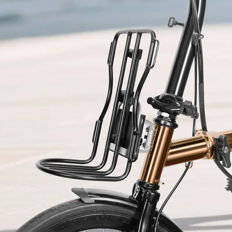 

Aluminum Alloy Front Rack for Bike Bag Front Lightweight Shelf Luggage Rack Bicycle Accessories