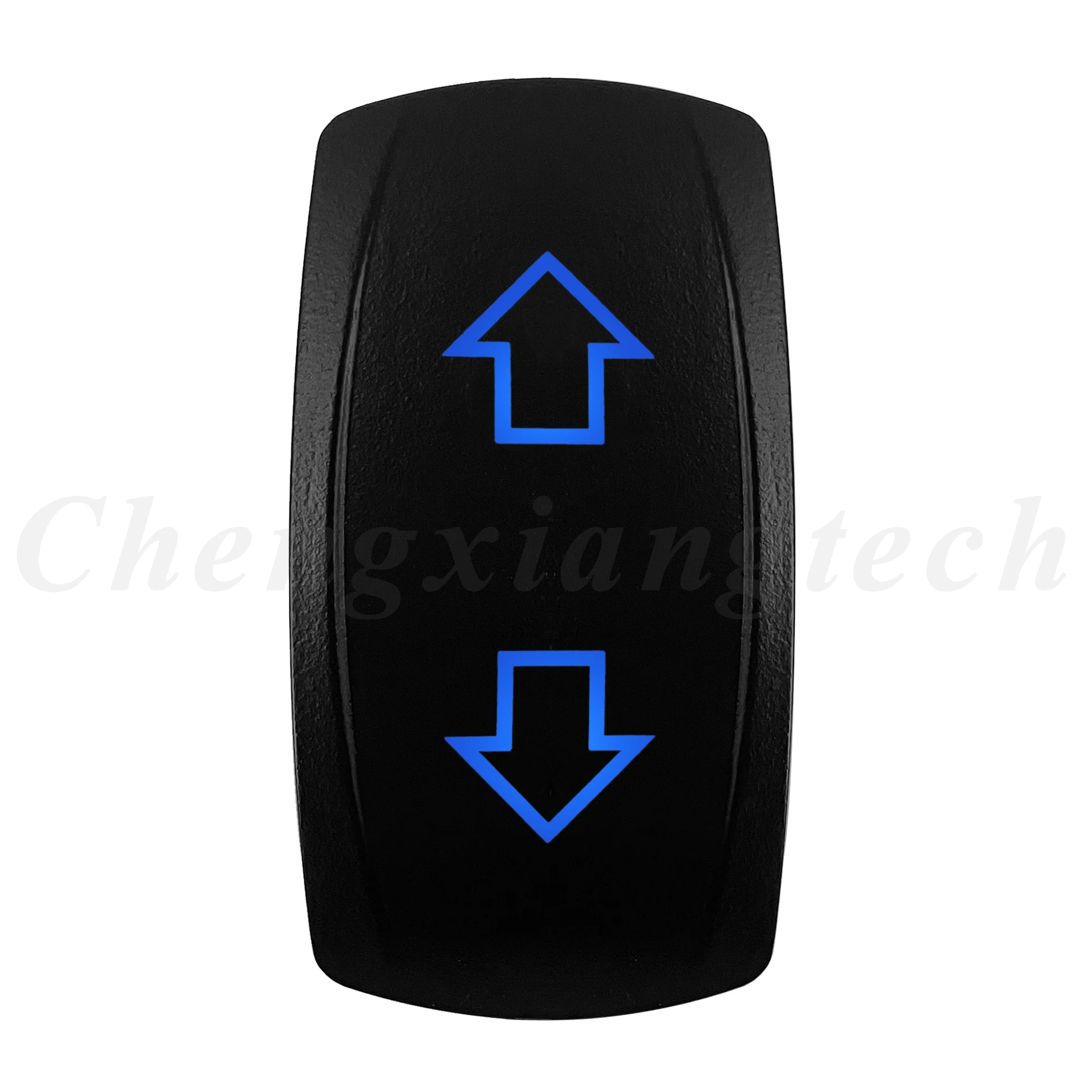 Blue Led ARROWS Rocker Switch 12V 20A 7Pin DPDT ON OFF ON , (ON) OFF (ON) Car Boat Accessories for Carling NARVA 4X4 Contura