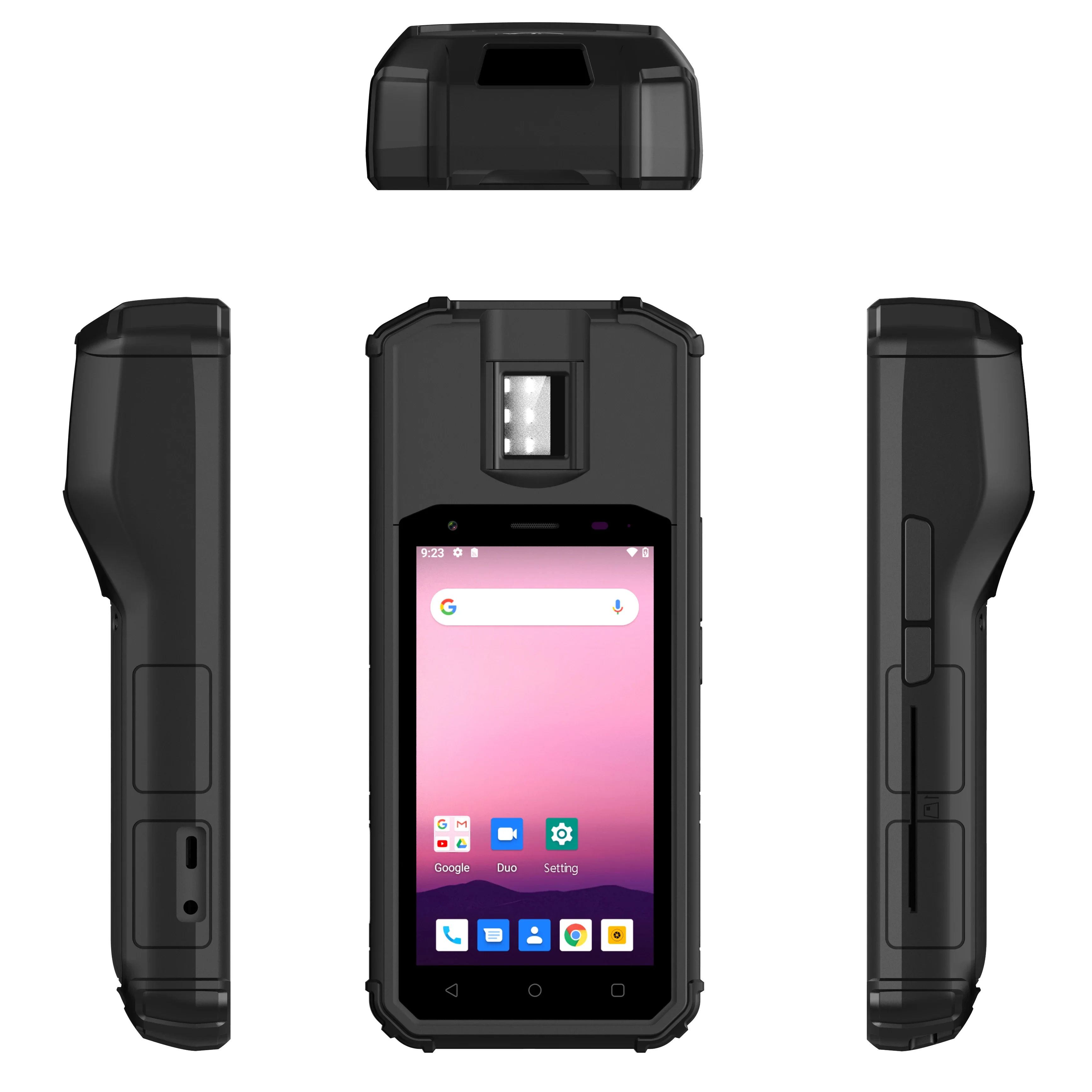 Biometric Handheld Device with LFD (Live Finger Detection) Technology and NFC Scanner